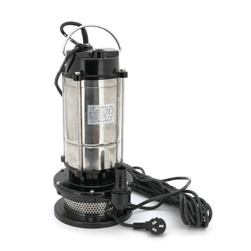 Занурювальний насос, 1500W, 220V, до 3 м³/год, підйом до 28 м, 25мм, нержавіюча сталь, 415х200х235 мм, 11.880 кг. + перехідник