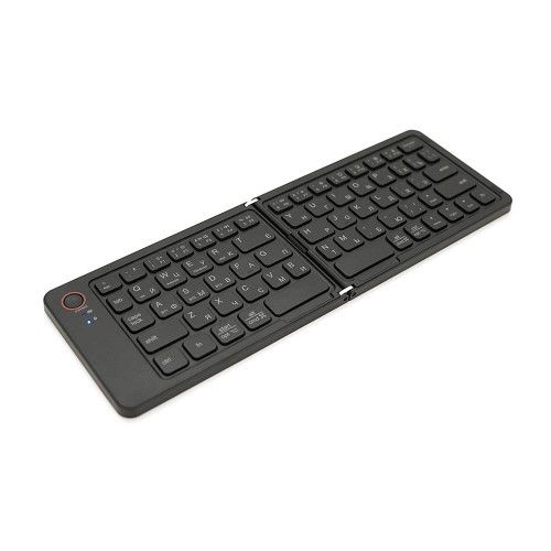 Клавіатура бездротова B023, розкладна, 67 клавіш, (Eng/Pyc), 2.4G, 280x92mm, Black, Box