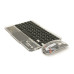 Бездротовий комплект YT-KB333 (KB+Mouse), (Eng / Pyc), 2.4G, 78 клавіш, Black/Transparent, Box