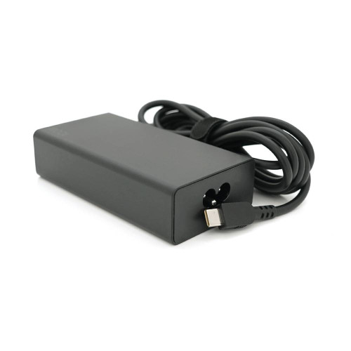 Блок живлення MERLION для ноутбука LENOVO 100W штекер Type-C, довжина 0,9м + кабель живлення