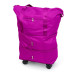 Дорожня сумка-трансформер, 55х22х80 cm, 56-75 л., Коліщатка, Dark purple, 1,1 кг