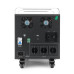 Must HBP1800-2024OS 2560W LiFePO4 LCD, 24VDC, PV /60A MPPT, 230V ±5%, 6000 cycle 80% DOD, 25°C, 4xUSB, 2x12V1A, Type-C, 3xAC 220V, 275*324*403, 24KG