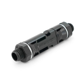 Коннектор для щитка MC4 PV-LTM4 1000V, <30A, луджений-мідний під затискач, U-подібний, під перетин 2,5-6 мм², PANEL TYPE. IP68, -40℃--+85℃, Q400 Black