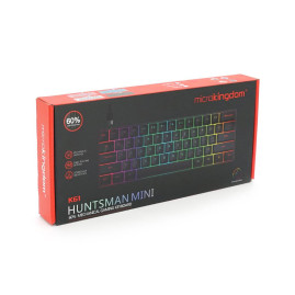 Клавіатура Bluetooth з підсвічуванням MK-61, розкладна, 61 клавіша, (Eng), Black, Box