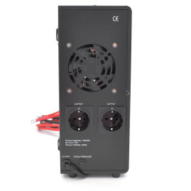 ДБЖ з правильною синусоїдою Europower EPWM-MPS-1000/12 (700 Вт) 5/10/15/20А, під зовнішню АКБ 12В (AGM/GEL/LFP), кріплення на стіну, Q1 (420*350*230)