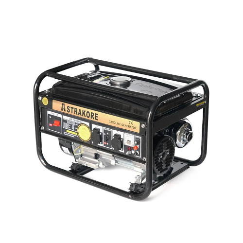 Бензиновий генератор ASTRAKORE PREMIUM COPPER - AST9900DC, однофазний 220V, 50Hz, 2.5KW, об'єм 15л