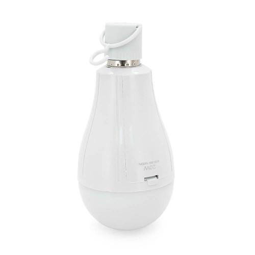 Лампочка з акумуляторами YT39393 Emergency Energy+ гачок, акумулятори 2*18650, 20W, E27, 1000K, Box