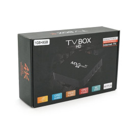 Медіа приставка MX9 Pro 4K 2 / 16G Smart TV Box (Android 9.0, ОЗУ 1 Гб, 8Гб вбудованої пам'яті, 4-х ядерний процесор Cortex A7, ARM Mali-400 GPU