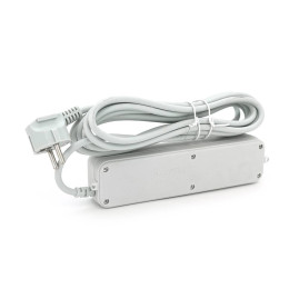 Подовжувач мережі Maxxter SP5, 220В 10А, 3 розетки, 4.5 м, Gray, Q30