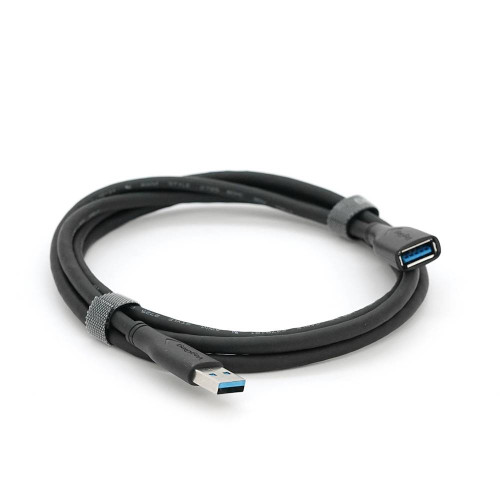 Подовжувач VEGGIEG USB 3.0 AM/AF, 1.5m, Black
