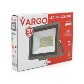 Прожектор VG-50, 50W, IP65, 4500Lm, 6500K, 215*240*30mm, Q20