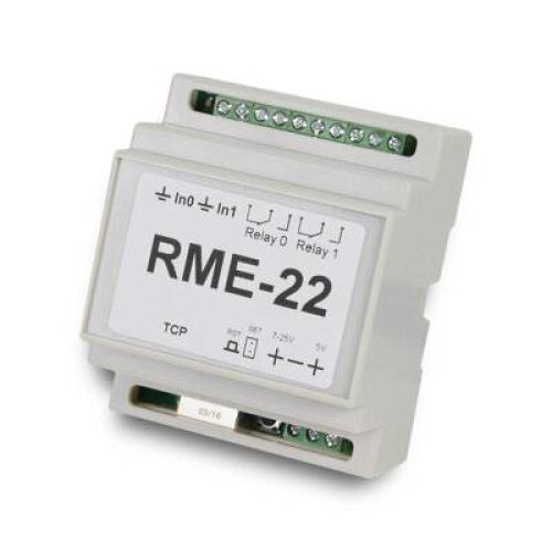 Контролер ATIS RME-22 з 2-ма дискретними входами та 2-ма релейними виходами