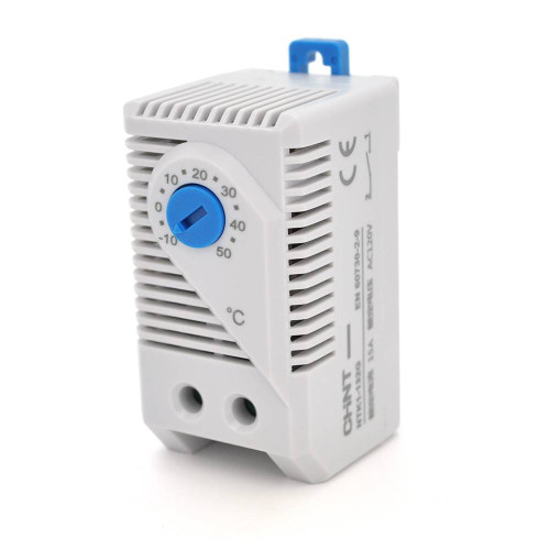 Електромеханічний термостат CHINT NTK1-122G, -10~50°C, NO. 15A@120VAC, DIN, 33*65*39mm