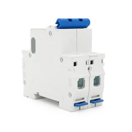 Автоматичний вимикач постійного струму CHNT CB-63DC 2P 63A, DC500V, 6kA, DIN, 86*36*49.5mm