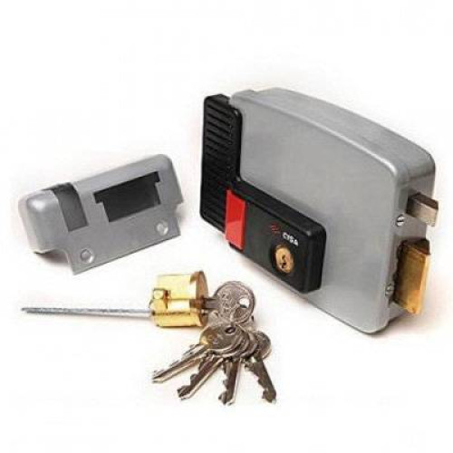 Електромеханічний замок накладний CISA 1.11630.50.3, 12V, 147х117х35 мм