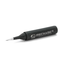 Жало для паяльника MECHANIC MCN 900M-T-I 4*6,3mm, мідь, гальванічне покриття(bl), висока теплопровідність, швидке нагрівання, широкий MCN конус