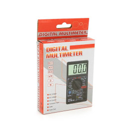 Мультиметр HAOYUE DT-860B Вимірювання: V (AC/DC), A (DC), Ω. Функції: продзвонювання, тест діодів.