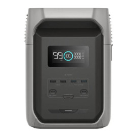 Портативна зарядна станція EcoFlow DELTA 3 1500 (ємність 1536 Вт·год), 3000 циклів, потужність 1800 Вт (пікова 3600 Вт), 400*211*281 мм, вага 16.5кг.