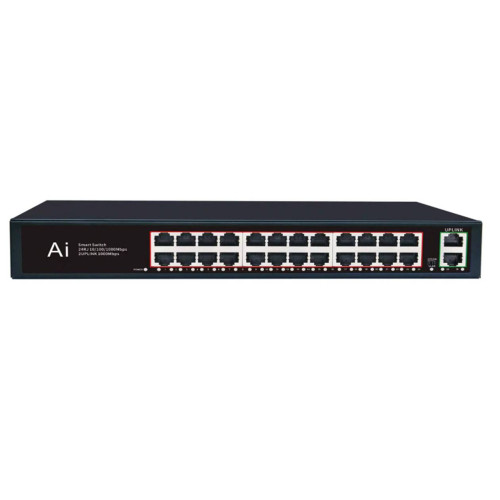 Комутатор Merlion MG1026 26 портів Ethernet 10/100/1000 Мбіт/сек. метал AC220V.