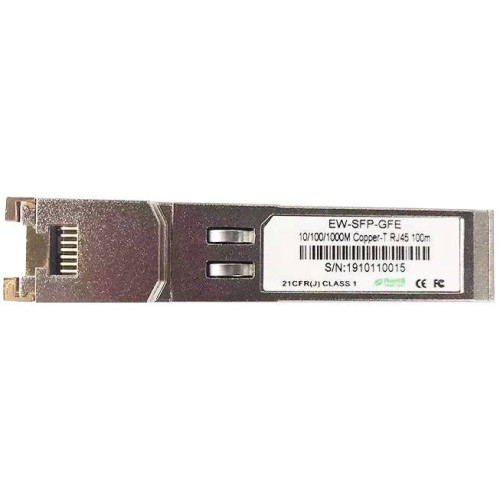 SFP трансівер Ewind EW-SFP-GFE, 1.25G, SFP port transform to 10/100/1000M * RJ45 port