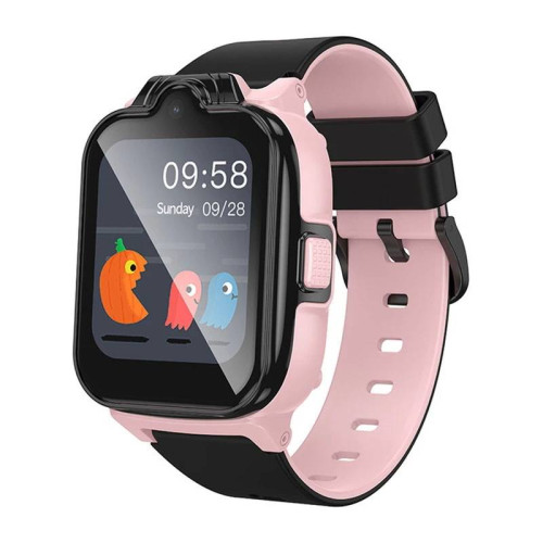 Дитячий смарт годинник Hoco Y104, 4G, GPS, Wi-Fi, HD камера, 1.69" HD-дисплей, дзвінки, відеодзвінки, голосові повідомлення, Pink, Box