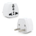 Перехідник на євророзетку TEFAL EU White, 2pin, 250V, 10A, в упаковці 20 штук, ціна за штуку, Q1000