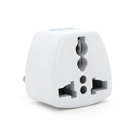 Перехідник на євророзетку TEFAL EU White, 2pin, 250V, 10A, в упаковці 20 штук, ціна за штуку, Q1000