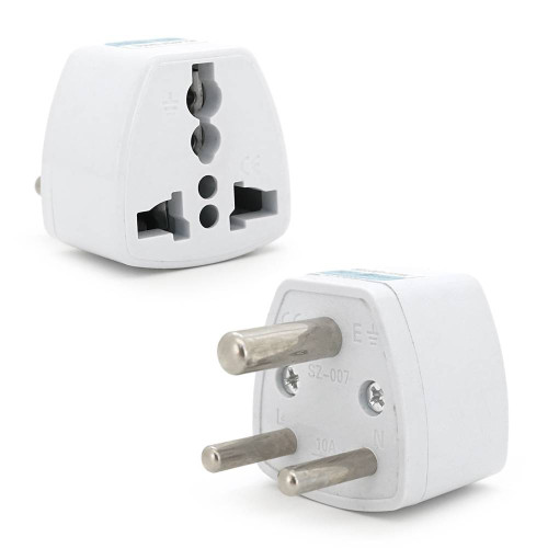 Перехідник на євророзетку TEFAL EU White, 3pin, 250V, 10A, в упаковці 20 штук, ціна за штуку, Q1000