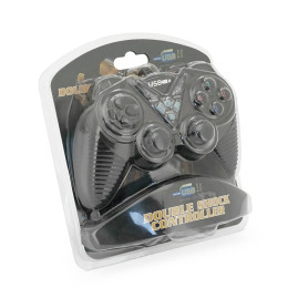 Геймпад для ПК USB-908 USB 2.0 Double Shock (Black), Blister
