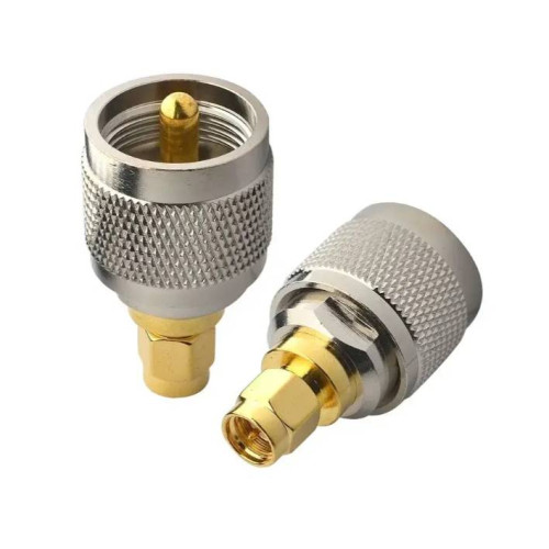 Перехідник SMA Male - UHF Male (SMA тато,штекер-UHF тато,штекер) ціна за 1 шт