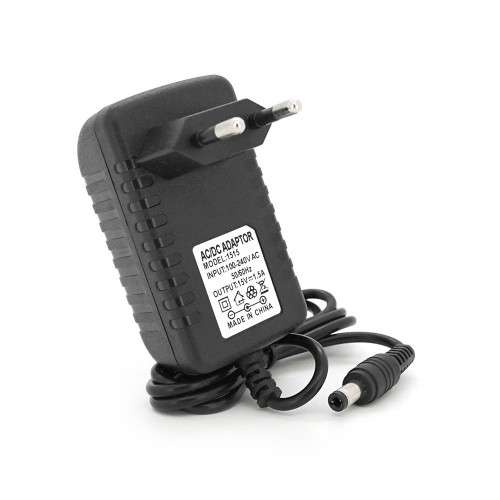 Імпульсний блок живлення YM-1515 15V 1.5А штекер 5.5 / 2.5 довжина 0,9 м