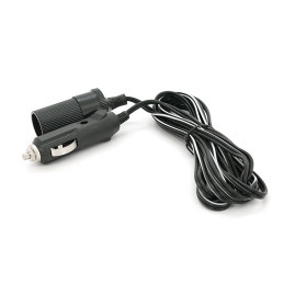 Подовжувач прикурювача авто, 3 метри, 12V, 60W, чорний