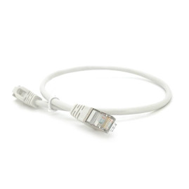Патч-корд литий MERLION, FTP, RJ45, Cat.5e, 0.5m, сірий, CCA, Q200