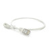 Патч-корд литий MERLION, FTP, RJ45, Cat.5e, 0.5m, сірий, CCA, Q200