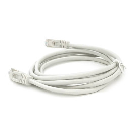 Патч-корд литий MERLION, FTP, RJ45, Cat.5e, 2m, сірий, CU, Q200