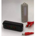 Портативний HUB ZS-11/3із крокодилами на 5*USB2.0 (2,4А), led, живлення 12В, Black, Box