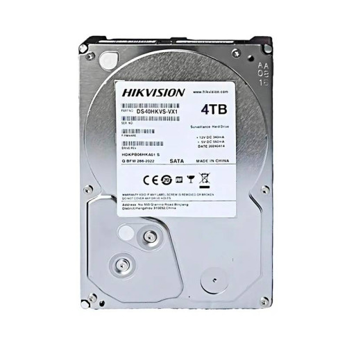 Жорсткий диск Hikvision DS40HKVS-VX1, 4ТБ, 3.5", 5400 оборотів, 140x25x100 мм