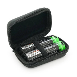 Акумулятор 21700 Li-Ion Vapcell P2160A, 6000mAh, 12.5A, 3.6V (2.5-4.2V), USB type-c, 2 шт. в упаковці, ціна за 1 шт