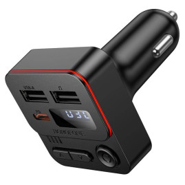 FM- модулятор Borofone BC60, Black, Box