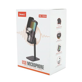 Професійний студійний мікрофон Jmary MC-PW13, живлення від USB, Box