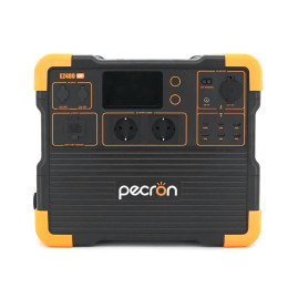 Power station Pecron E2400LFP APP Control, 2048/2400Wh LiFePO4, MPPT 800W max, DC12V-5A, XT60-12V-30A, 3хAC 220, 4xUSB-18W, 2хUSB-C(100W), Fast charge 90min, 376×236×330mm, 20.5kg