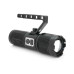Ліхтар пошуковий BP-2303 LED PM60, 5 режимів, індикація заряду, живлення від 3*18650, IP65, кабель USB, 255х145х65мм, 0,860кг, Black, BOX