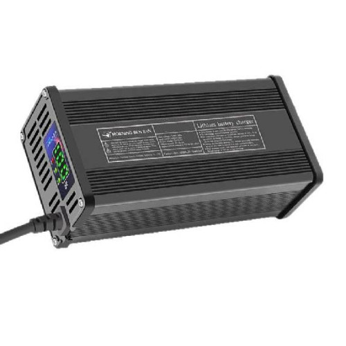 Зарядний пристрій MorningBenRan для акумуляторів LiFePo4 48V( 58,4V),16S,20A, штекер Anderson, цифрова LED-індикація, 180-240V