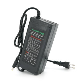 Зарядний пристрій для акумуляторів Li-ion 36V(42V),10S,5A,штекер 5.5*2.5,з індикацією,BOX