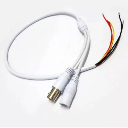 Ремонтний кабель для аналогових камер CVBS/AHD/CVI/TVI (12V гніздо/BNC гніздо)
