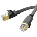 Патч-корд литий HOCO US07, FTP, RJ45, Cat.6, 10m, чорний