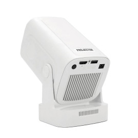 Смарт проектор HY260 PRO, Android 14, 1080p, 200 ANSI, Wi-Fi 2.4+5G, White, Box