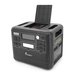 Портативна зарядна станція FOSSiBOT F2400, 2200W/2048Wh LiFePO₄, MPPT 500W max, XT60-12V/25А, 2xDC5521-12V-3A, CarPort-12V-10A, 2xAC23 4xUSB-C-100W, Wi-Fi, Bluetooth, charge 2 h,386*840*321 мм. 22кг