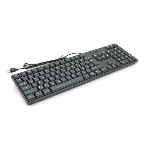 Клавіатура провідна Black Antelope TJ-818, USB, 104 клавіші, (Eng/Pyc), Box