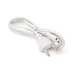 Кабель живлення 1.2m, 0.5mm, PC-184/2 CEE7/16-C7 2 pin (для побутової техніки), White, OEM Q500